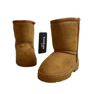 Bebe Toddler Girl's Brown Winter Boots Sz 5